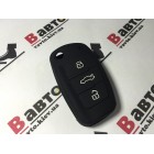 Чехол силиконовый ключа для Audi a4 b7 a3 a6 c6 q7 A1 A5 A7 A8 Q5 R8 TT S5 S6 S7 S8 SQ5